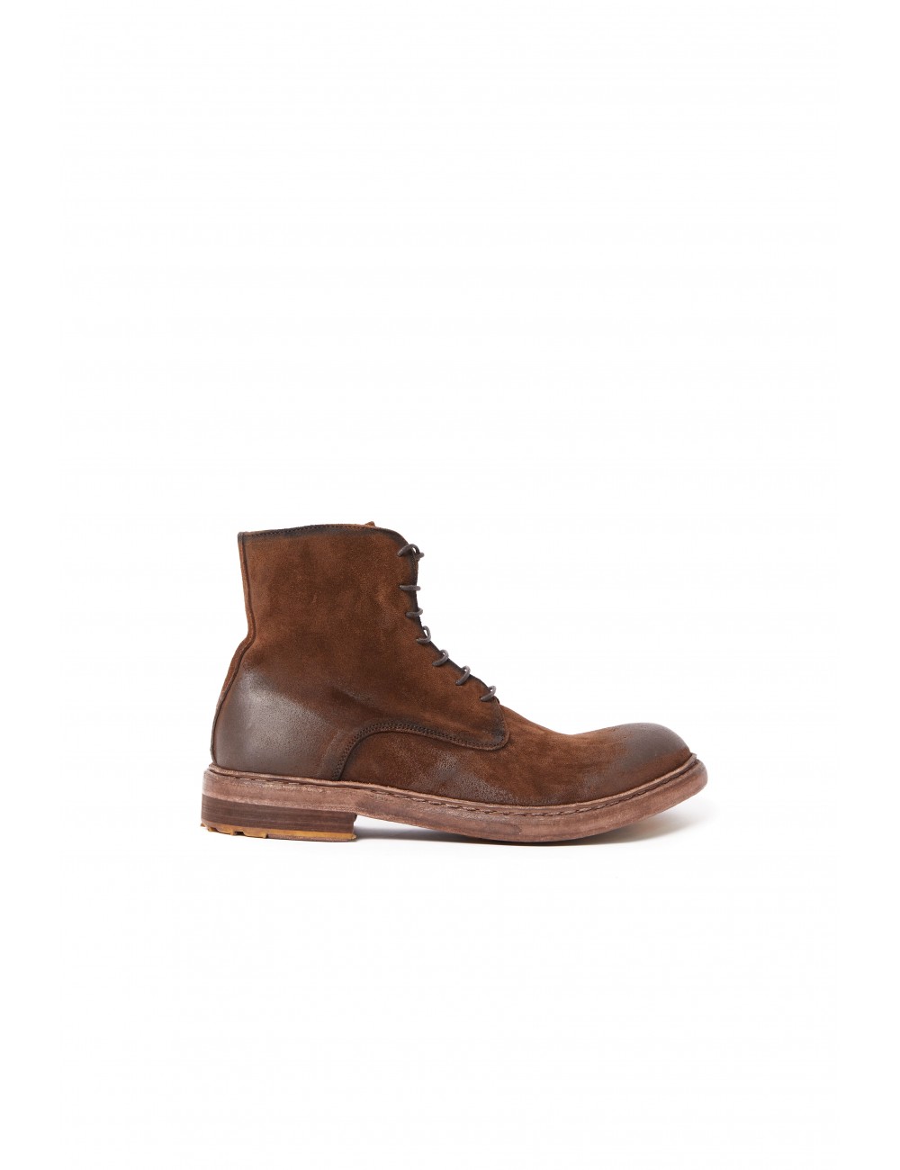 Men's ankle boot in brown...