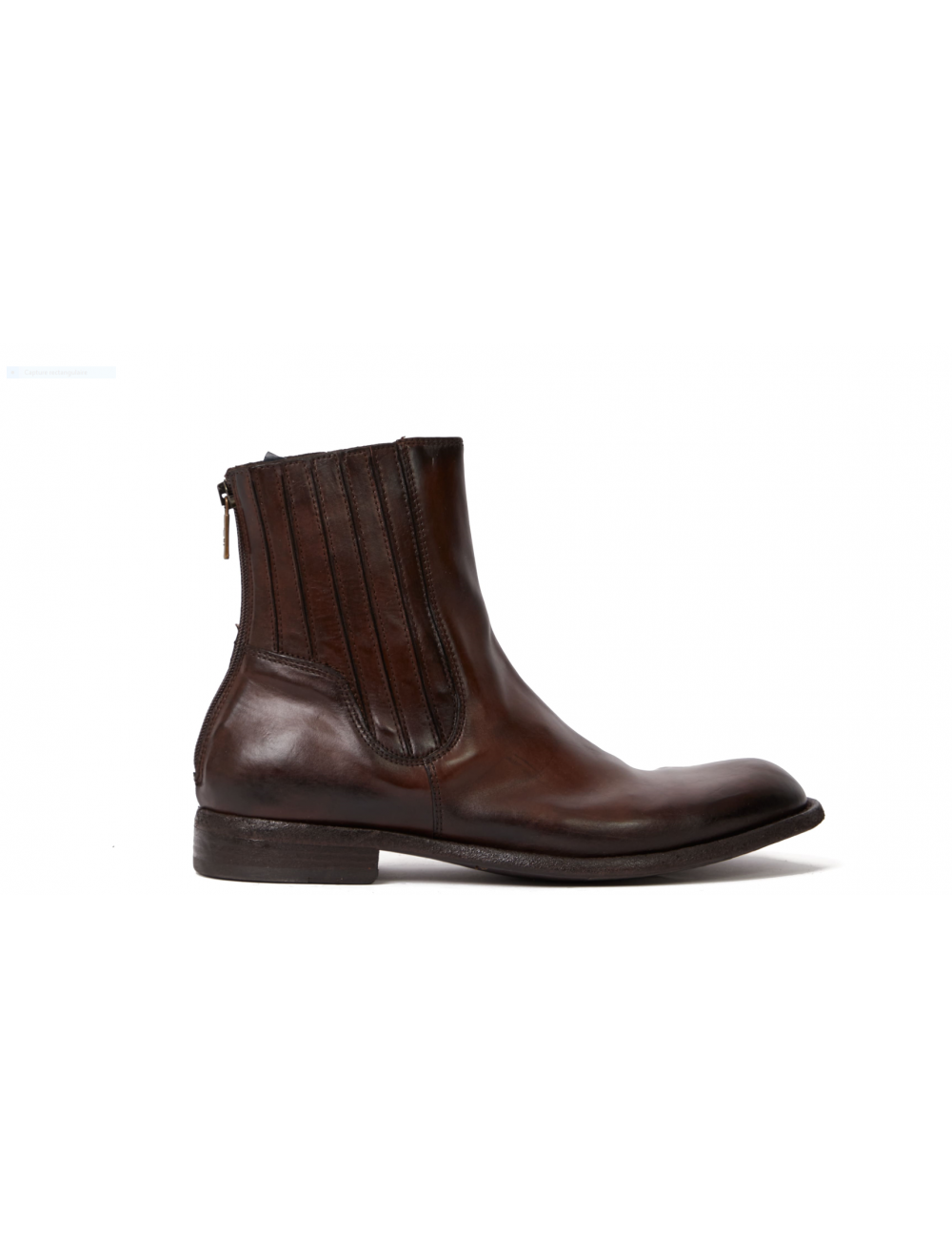 Men's ankle boot in brown...