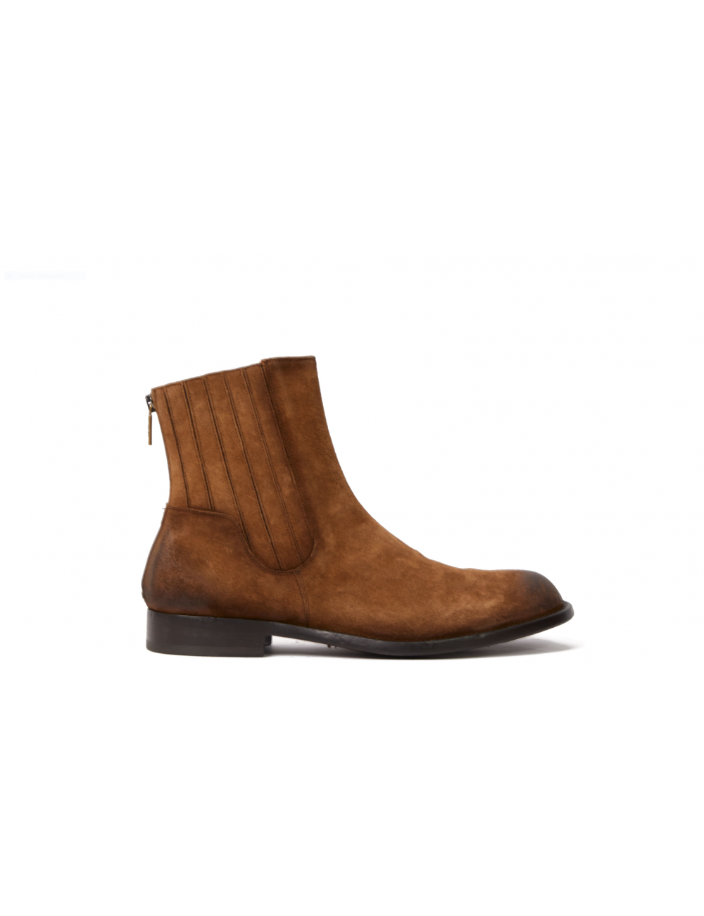 Men's chelsea boot in beer...