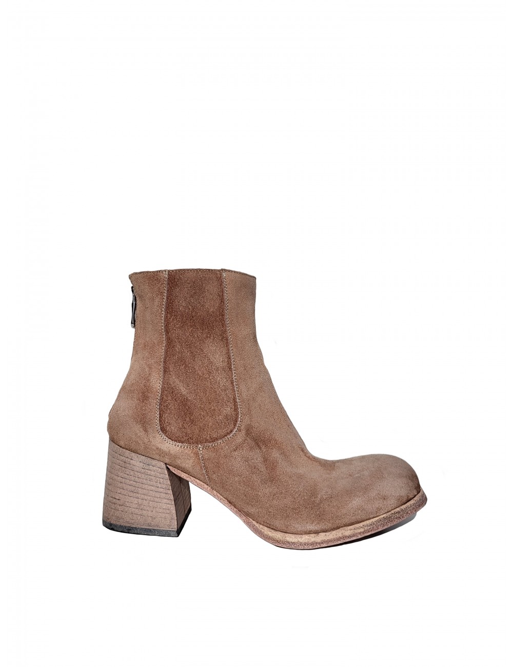 Women's suede boots with...