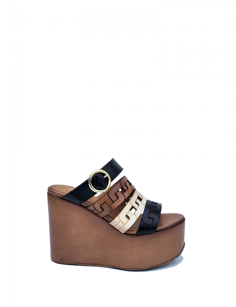 Women's 10.5cm wedge mules...